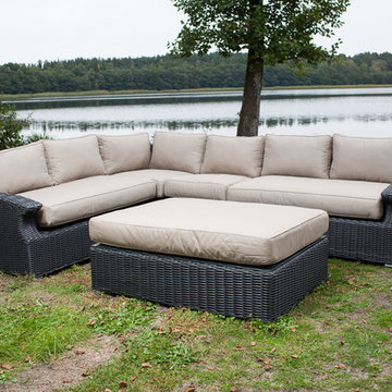 Toja Patio Furniture - Azores Sectional Set - At The Lake