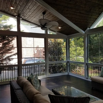 EZE Breeze Screened Porch with T&G Wood Floor in Davidson, NC