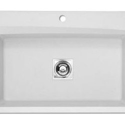 Astracast Dual Mount 33 in. x 22 in. Large Single Bowl Kitchen Sink-AS-WC10RWUSS - Kitchen Sinks