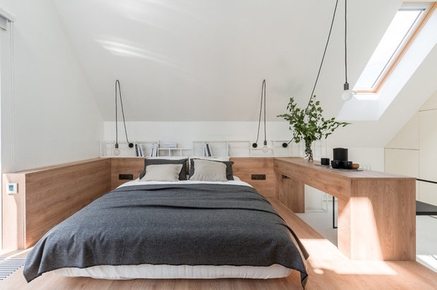Современный Спальня by Архитектурная студия Ruetemple