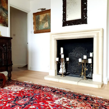 Painting and decorating work in white to the Apartment in Putney