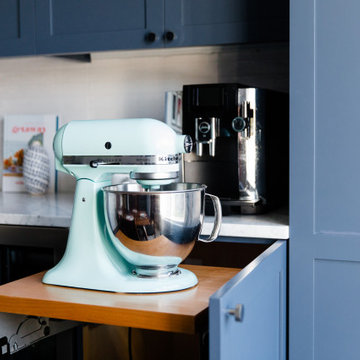 Coastal Blues Kitchen Renovation