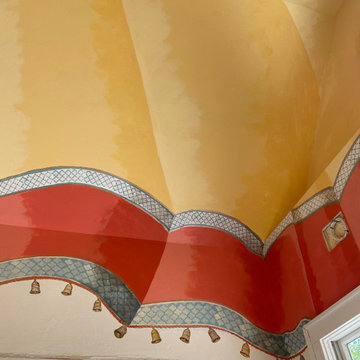 Sunroom tent ceiling