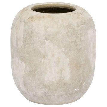 Varaluz 445VA05A Potty 5.75"W Ceramic Vase - Cafe Au Lait