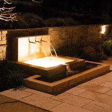 backyard fountain