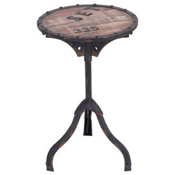 Industrial Side Tables And End Tables by GwG Outlet