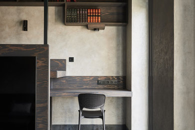 Пример оригинального дизайна: кабинет в современном стиле