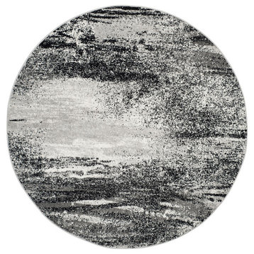 Safavieh Adirondack Collection ADR112 Rug, Silver/Multi, 10' Round
