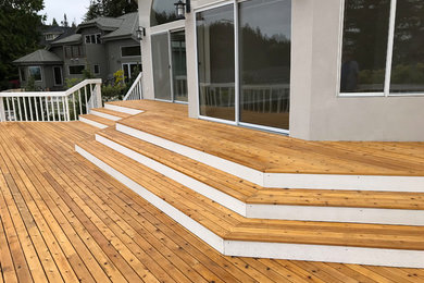 Inspiration for a deck remodel in Seattle