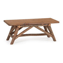 La Lune Collection - Rustic Bench #1112 by La Lune Collection - Indoor Benches