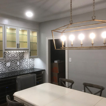 JE1-TG two tune Transitional Kitchen, Bar and Coffee Room
