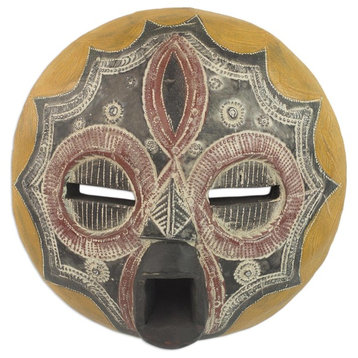 Fire Africa Wood Mask