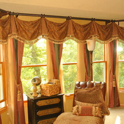 Custom Drapes - Window Treatments