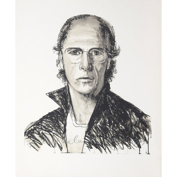 Alfred Leslie "Self-Portrait" Lithograph