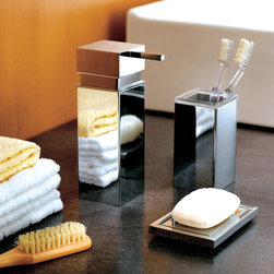 Sereniti Series Soap Dispenser & Tumbler - Home Decor