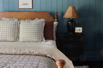 Bedroom - traditional guest bedroom idea in Other