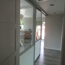 Room Divider Trackless Closet Door System - Screens And Room Dividers