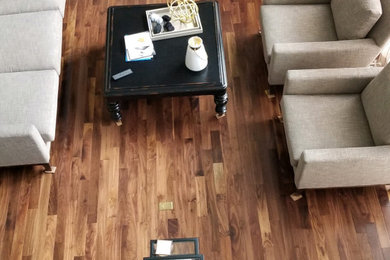 Inspiration for a living room remodel in Manchester