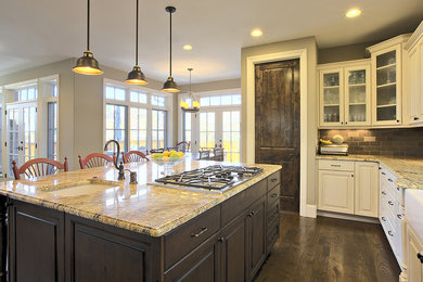 Inspiration for a contemporary kitchen remodel in Little Rock