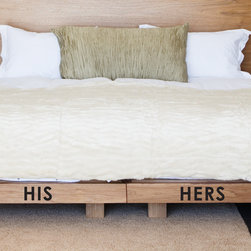 His and Hers Labels - Wall Decals