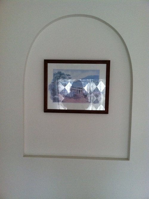 Weird Wall Cut Out Need Ideas