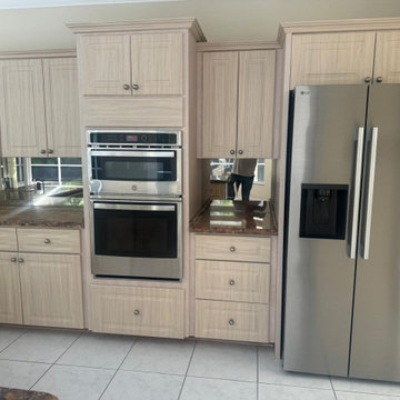 Cabinet Refinishing Project in Boynton Beach