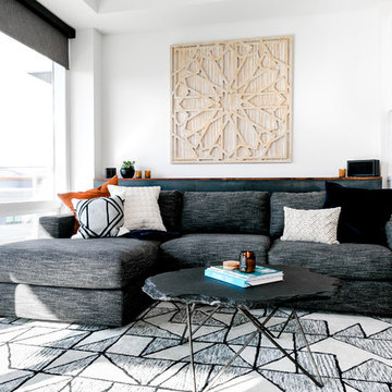 Silk + Slate: A Modern Bachelor Pad in Scottsdale