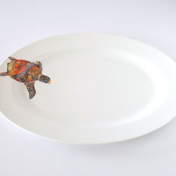 Freestyle Turtle 18" Oval Platter - Products