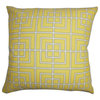 Sanaa Geometric Outdoor Pillow Yellow 20"x20"