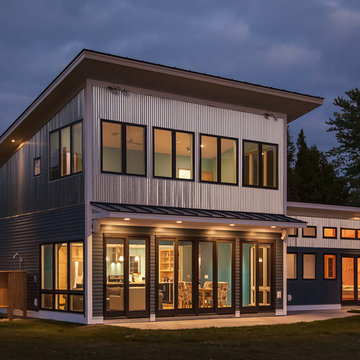 Contemporary Champlain Island Home