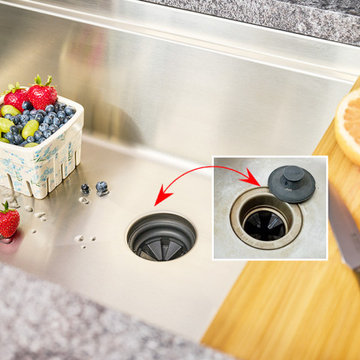 Gorgeous Kitchen Sink with State of the art Seamless Drain