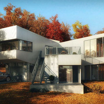 Modern Steel Prefab Home