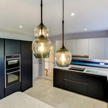 Reworked Bauformat Kitchen in Findon Village, West Sussex