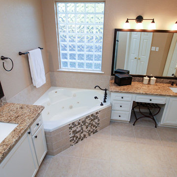 "Crema Murano" Master Bathroom Remodel