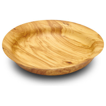 Hand Turned Silver Maple Bowl (12" diameter)