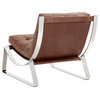 Tryst Chair, Profundo Sepia Brown Leather