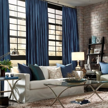 High Ceiling Draperies