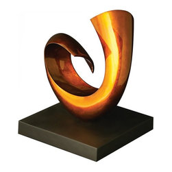 www.essentialsinside.com: honey curled sculpture - Home Decor