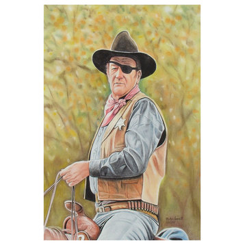 Mike Bennett John Wayne - 2004 Art Print, 24"x36"