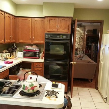 80s Kitchen Remodel : Before 2