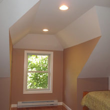 Chambre Mansardé Rose Poudrée