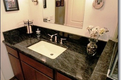 Trendy bathroom photo in Other