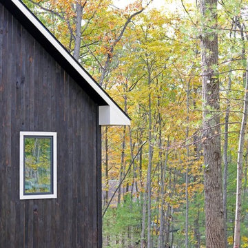 Rennie Lake Charred Wood Siding - New Build