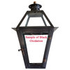 French Quarter Copper Lantern Made in the USA, Black Oxidation, 35, Ng