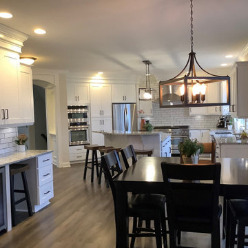 Before & After Shaker White Kitchen