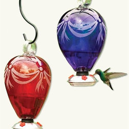 Hot Air Balloon Hummingbird Feeder - Bird Feeders