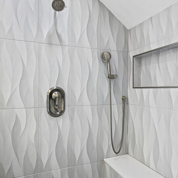Transitional Primary Bathroom Remodel Centreville, VA