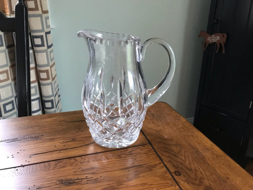 What brand crystal pitcher is this?