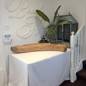 the beach house entrance