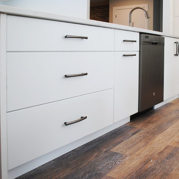 Off White Polymer Kitchen